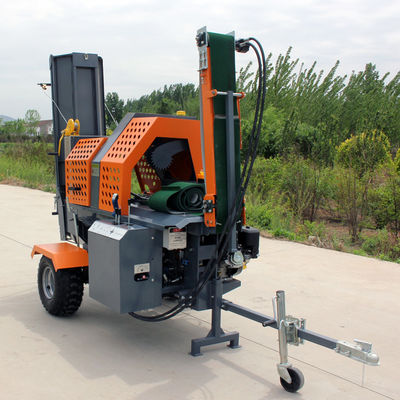 Déchiqueteur de bois coupe de branche de bois Diviseur de troncs horizontaux pour le processeur de bois de chauffage PTO