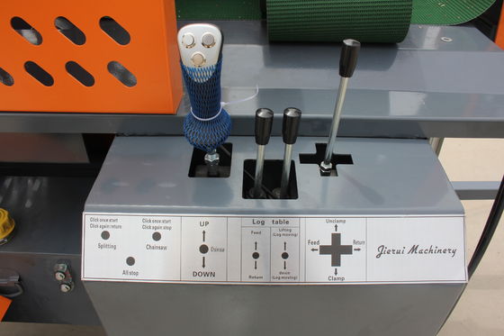 18 HP Splitter de bois à essence et déchiqueteuse pour couper les branches de bois