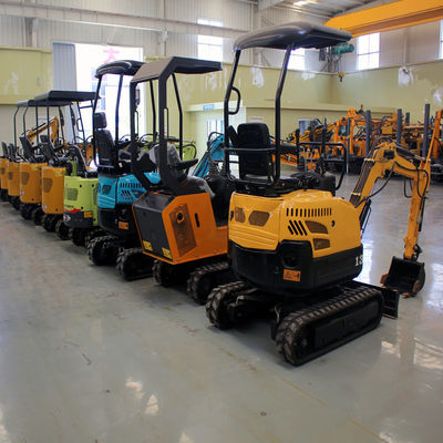 Poids de fonctionnement 1 tonne Mini-excavatrice La machine de déplacement de terre la plus populaire