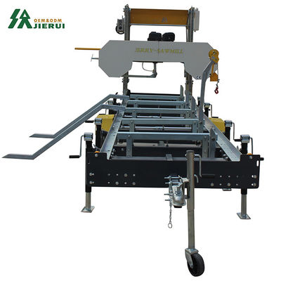 1100 mm Max. largeur de travail du tronc de coupe de bois scierie portable à bande horizontale