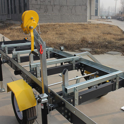 1100 mm Max. largeur de travail du tronc de coupe de bois scierie portable à bande horizontale