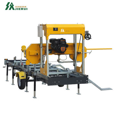 1100 mm Max. largeur de travail du tronc de coupe de bois scierie portable à bande horizontale