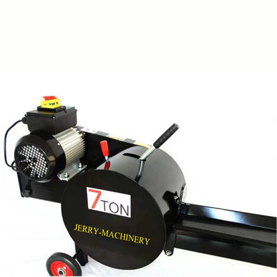 Moteur électrique 7 TON Diviseur horizontal de bûches de bois Coupeuse et séparatrice de bûches hydrauliques