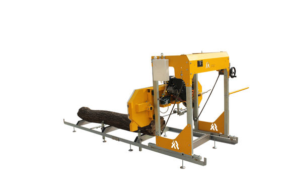 Machine de coupe de tronçonneuse à remorque portable pour la coupe de bois de précision sur tronçonneuse Jerry