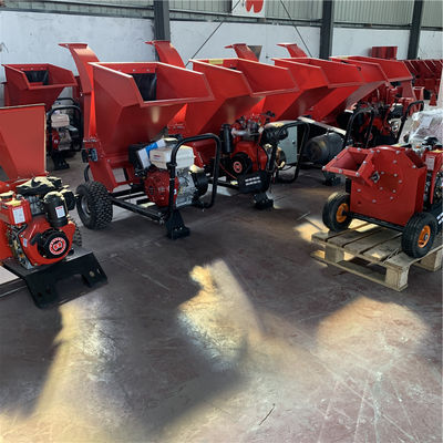 220/380v Voltage électrique Diesel PTO Machines de déchiquetage à fûts de bois