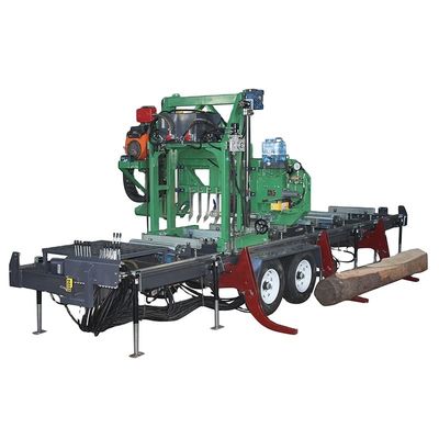 La machine à scier portable approuvée par Jierui CE pour la fonction de coupe de bois et un poids de 4500 kg