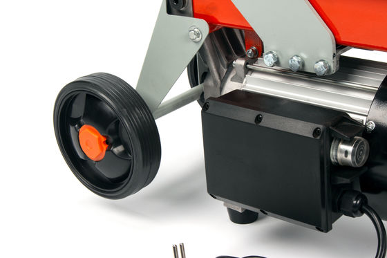 Moteur électrique Splitter vertical de bois pour la scission de troncs à l'envers dans la construction