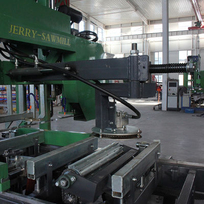 Machine à scier à bande de coupe automatique horizontale de 27 ch pour la coupe de bois dans les forêts