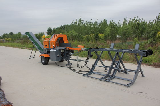 Processor de bois de chauffage à essence avec certificat CE de machines forestières
