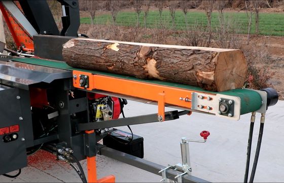 Processor de bois de chauffage à essence avec certificat CE de machines forestières