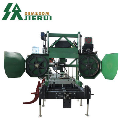 15KW Automatique Voleur horizontal de bois portable à bande Sauvetière portable pour le travail du bois
