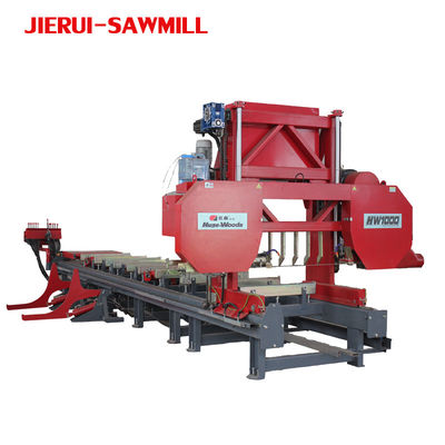 Moulin à tronçonneuse portable à bande de tronçonneuse Jierui pour le travail du bois et la coupe industrielle du bois