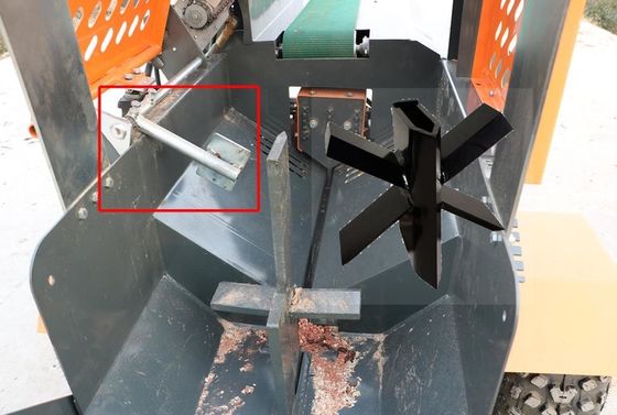 CE Splitter automatique de tronc de scie pour le traitement portable du bois de chauffage