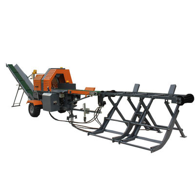 CE Splitter automatique de tronc de scie pour le traitement portable du bois de chauffage