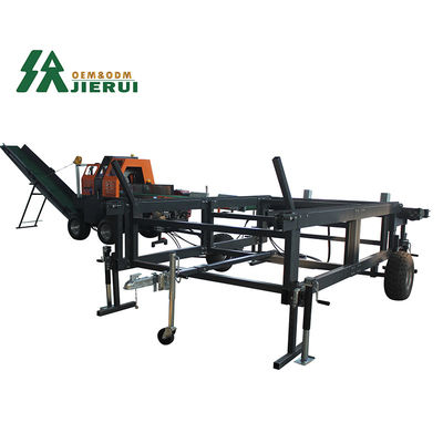 Super 30 tonnes Splitter Processor de bois de chauffage avec une capacité de 1050 KG et moteur à essence