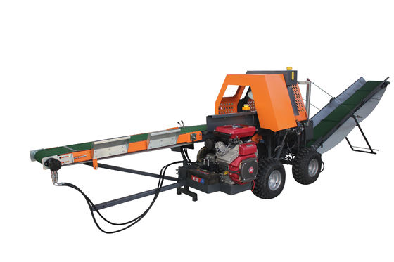 Super 30 tonnes Splitter Processor de bois de chauffage avec une capacité de 1050 KG et moteur à essence