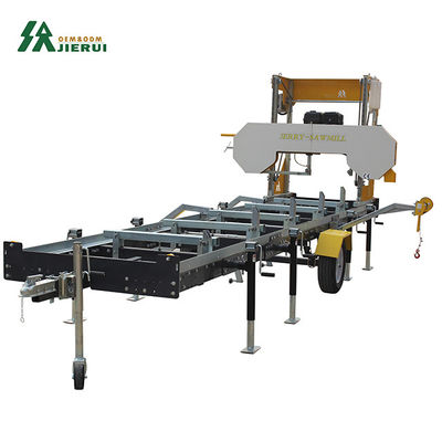 Moteur à essence électrique horizontal 11kw 1100mm Scie à bois pour famille